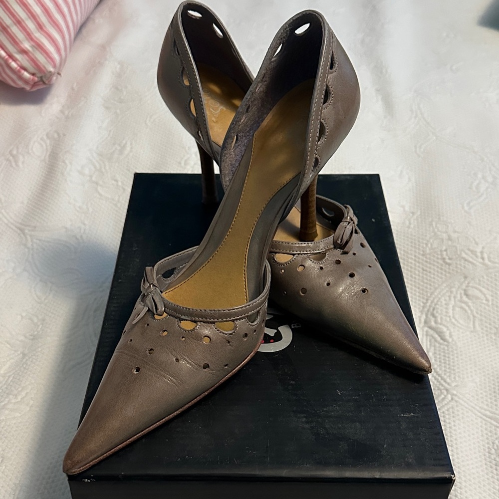 Chic Taupe Women's Heels